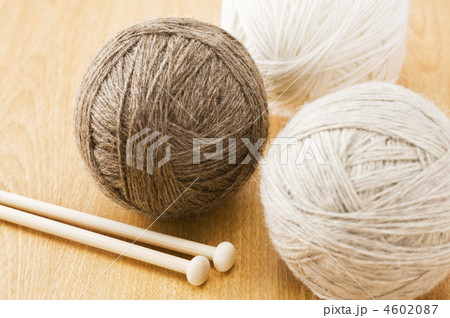 毛糸玉のアップ 4602087