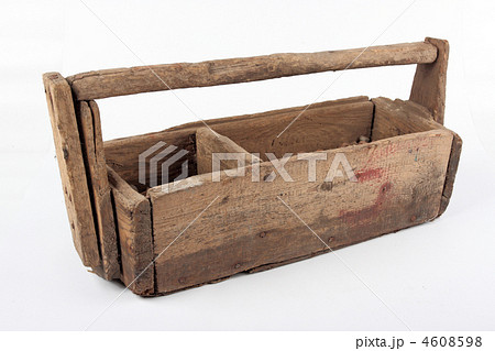 Old wooden toolbox 4608598