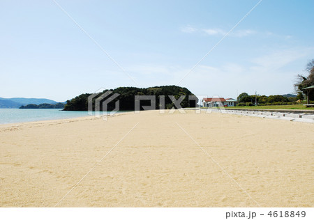 イマリンビーチの写真素材