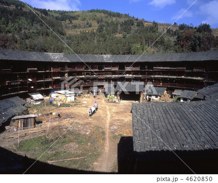 世界遺産福建土楼順裕楼 4620850