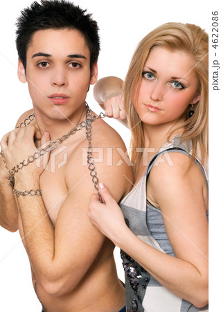 Pretty young woman and a guy Pretty young woman and a guy 4622086