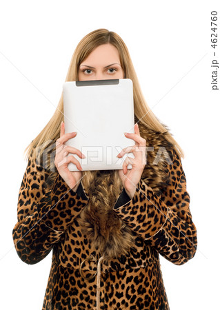 Blonde covers face Blonde covers face 4624760
