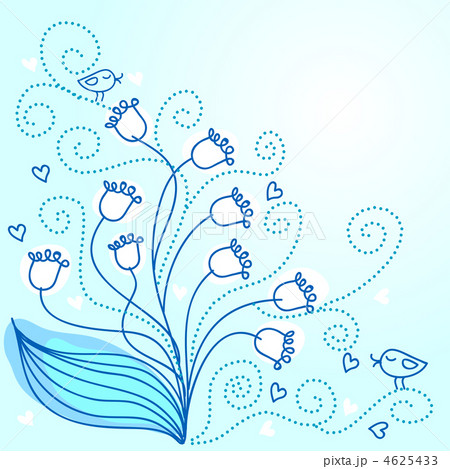 Cute floral background 4625433