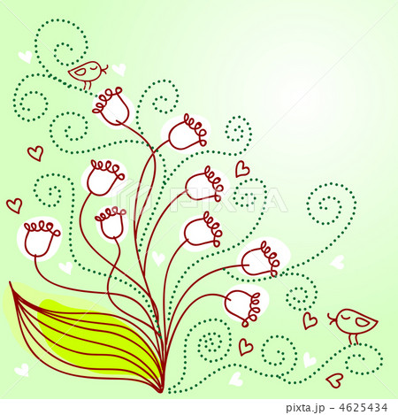 Cute floral background 4625434