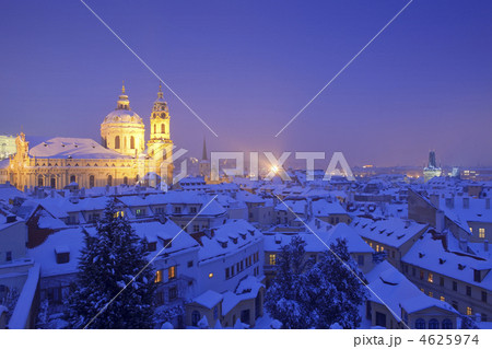prague in winter prague in winter 4625974