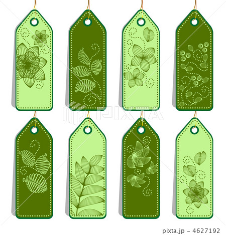 Set of cute tags 4627192
