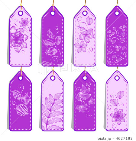 Set of cute tags 4627195
