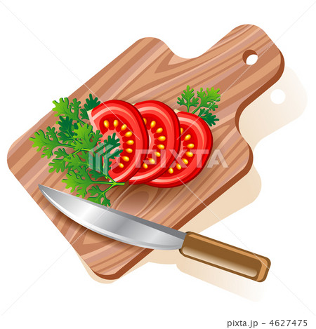 Tomato on cutting board 4627475