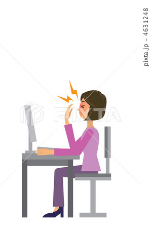 女性 3 眼精疲労 4631248