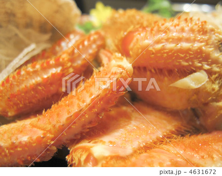 足／毛蟹／料理／食材／北海道産／日本 4631672