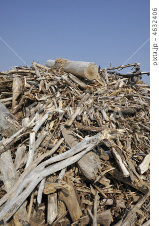 積上げられた漂着物 積上げられた漂着物 4632406