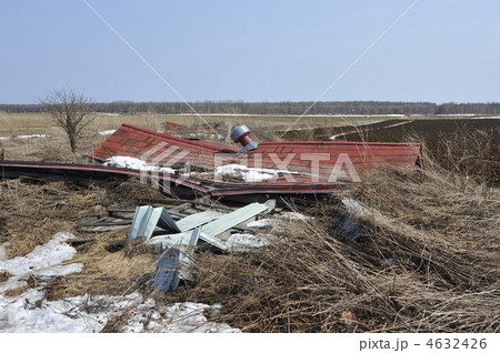 倒壊家屋 4632426