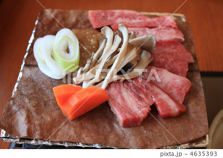 飛騨の郷土料理・朴葉味噌 飛騨の郷土料理・朴葉味噌 4635393