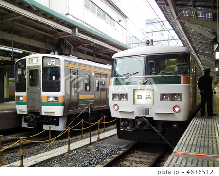 東海道線　211系　特急踊り子　185系　回送　東京駅 4636512