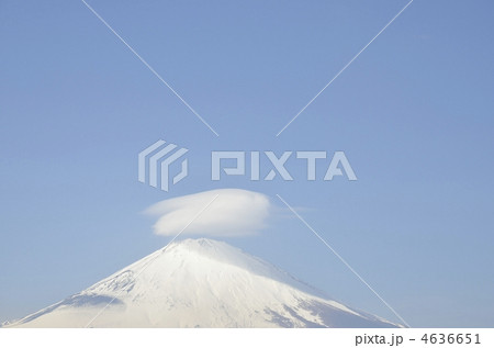 富士山の笠雲 4636651