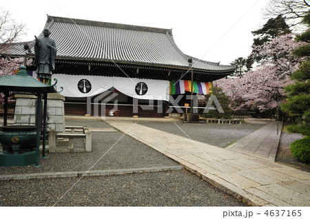 京都　光明寺　法然上人と御影堂 4637165