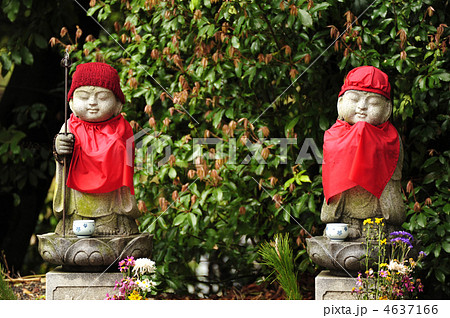 京都　光明寺のお地蔵さん 4637166