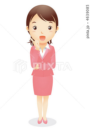 ビジネス女性イラスト ビジネス女性イラスト 4639085