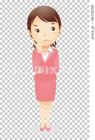 ビジネス女性イラスト 4639090