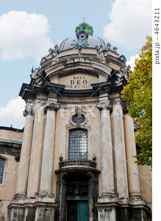 The exterrier of ancient church 4643211