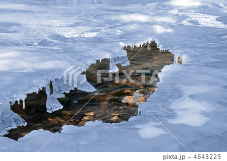 abstract cold river 4643225