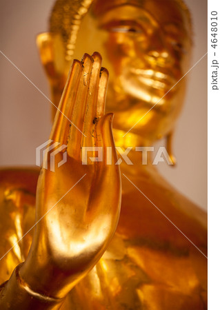 Buddha statue hand,  Thailand 4648010