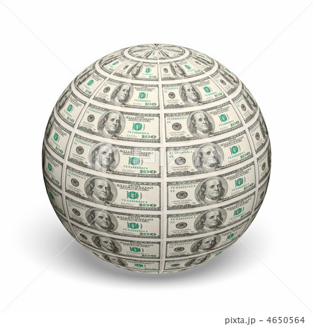 Background of rows of american dollars Background of rows of american dollars 4650564