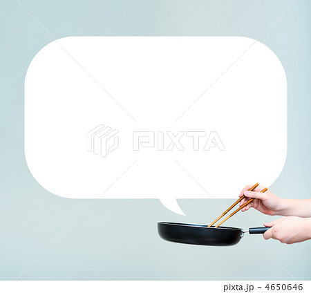 フライパンとフキダシ 4650646