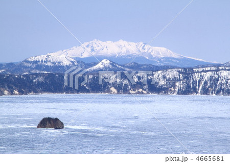 氷の摩周湖 4665681