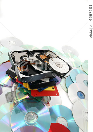 hdd, floppy, dvd and cd-rom data background hdd, floppy, dvd and cd-rom data background 4667501