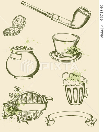 Saint Patrick's Day symbols Saint Patrick's Day symbols 4671340