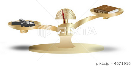 六法全書が天秤に！ 4671916