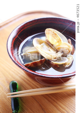 アサリの澄まし汁 4673521