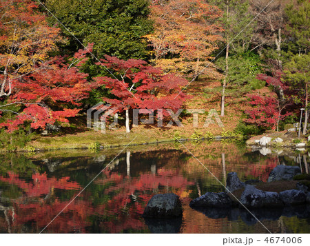 世界遺産 京都 天龍寺 曹源池庭園 世界遺産 京都 天龍寺 曹源池庭園 4674006