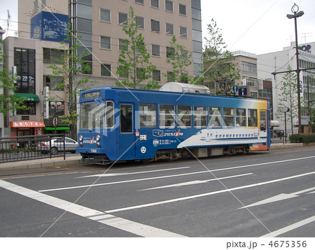 岡山電気軌道7300系車両 4675356