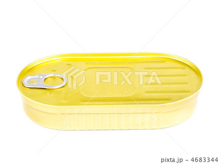 closed can of sardines in oil isolated on white closed can of sardines in oil isolated on white 4683344