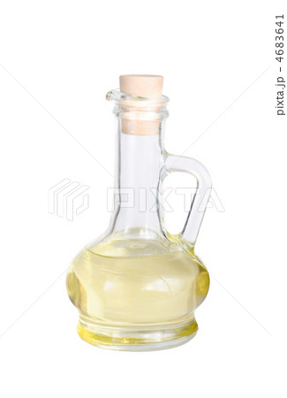 Vinegar  bottles isolation on white background 4683641