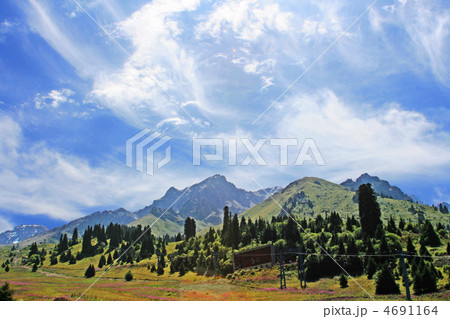 mountain landscape, Central Asia, Kazakhstan 4691164