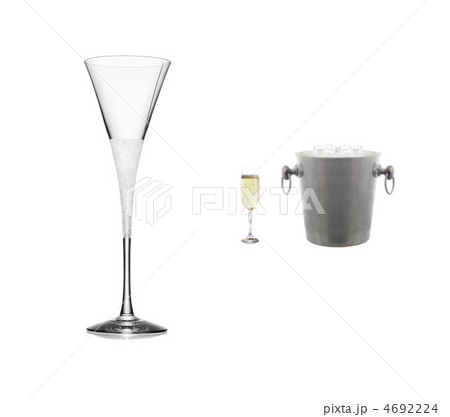 empty and full champagne glass 4692224