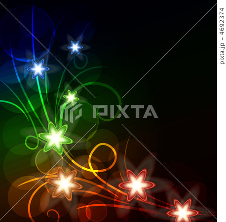 glowing floral background 4692374