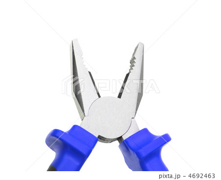 Part of red pliers. Part of red pliers. 4692463