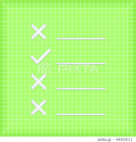 Check List on Green Sheet Check List on Green Sheet 4692611