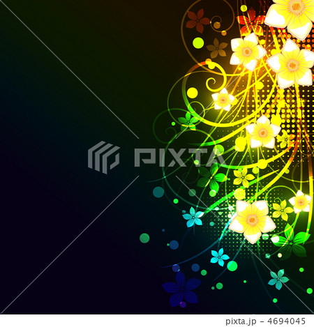 glowing floral background 4694045