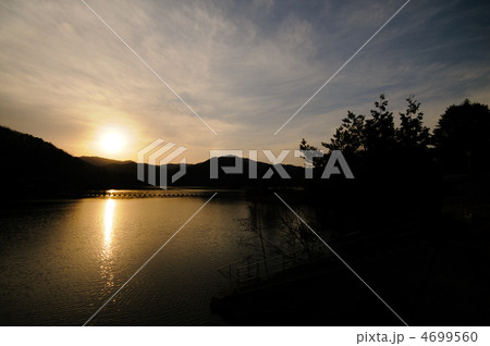 聖湖夕景 4699560