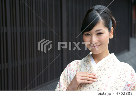 着物の若い女性（京都） 4702805