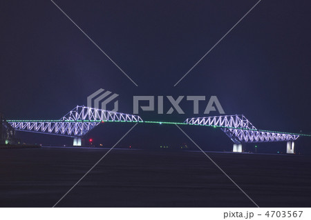 東京ゲートブリッジ・ライトアップ 4703567
