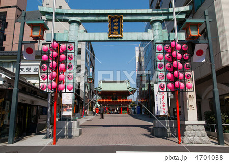 神田明神鳥居と随神門 神田明神鳥居と随神門 4704038