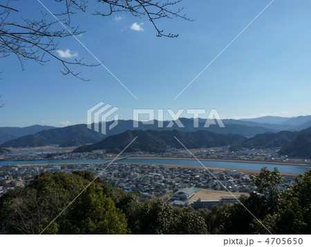 城山より佐伯を見下ろす 4705650