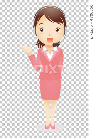 ビジネス女性イラスト 4706350