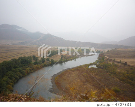 吉林省長白朝鮮族自治県　中朝国境 4707331